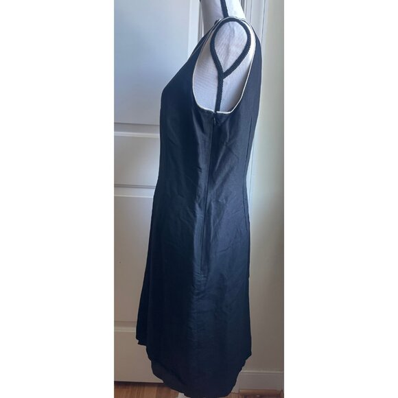 Ann Taylor Loft Black with White Piping - Picture 4 of 4